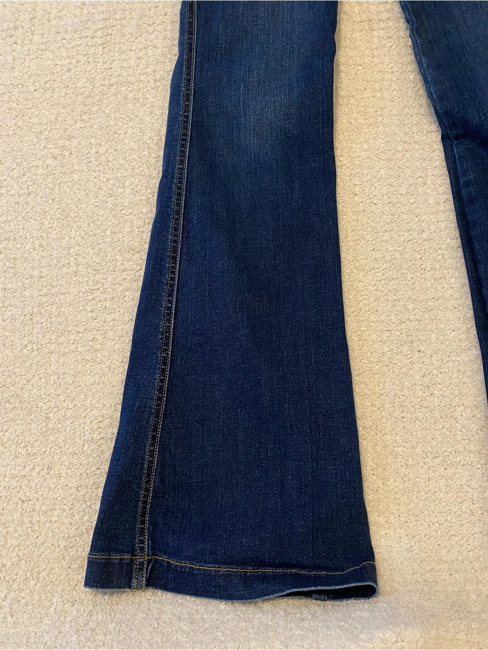 SPANX Dark Blue Flare Jeans